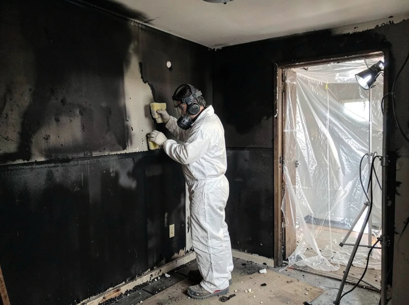 Fire Damage Restoration company in Arcadia, KS